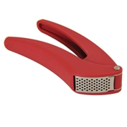 Easy-Squeeze Garlic Press - Red